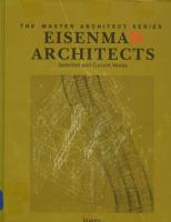 Architecture Ebook) Eisenman Architects )